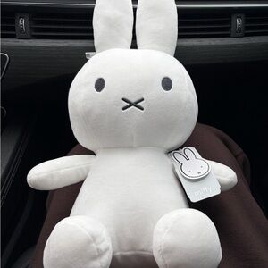 MIFFY - NWT White Miffy Stuffed Animal Plush